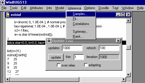 4 WINBUGS 4.2.