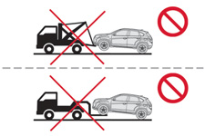 Praktické informácie Verzie s pohonom 4 kolies - 4WD: odťahovanie na plošine Vozidlá vybavené systémom