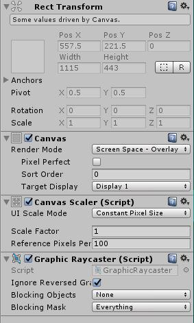 v=rszm3q74q2k Οι ρυθμίσεις και τα components ενός UI button