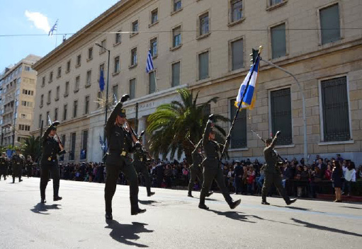 12 13 Εορτασμός της Εθνικής Επετείου της 25ης Μαρτίου 1821 Πραγματοποιήθηκε και φέτος με μεγάλη επιτυχία η Στρατιωτική Παρέλαση στην Αθήνα παρουσία