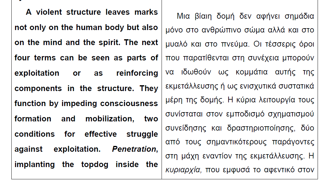 1. Πολιτισμική Βία (8/17) Δείγμα