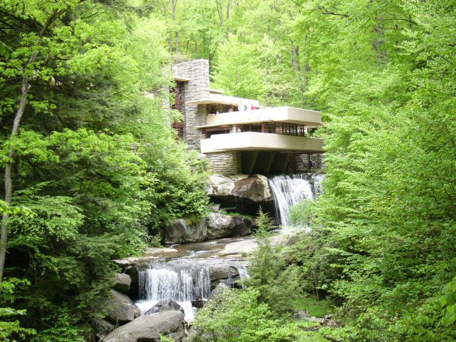 Frank Lloyd Wright, 1936, Pensylvania, «το σπίτι με τους καταρράκτες»
