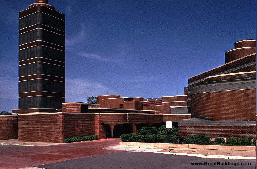 F. L. Wright, Johnson Wax Building, Racine, Wisconsin, 1936-1939