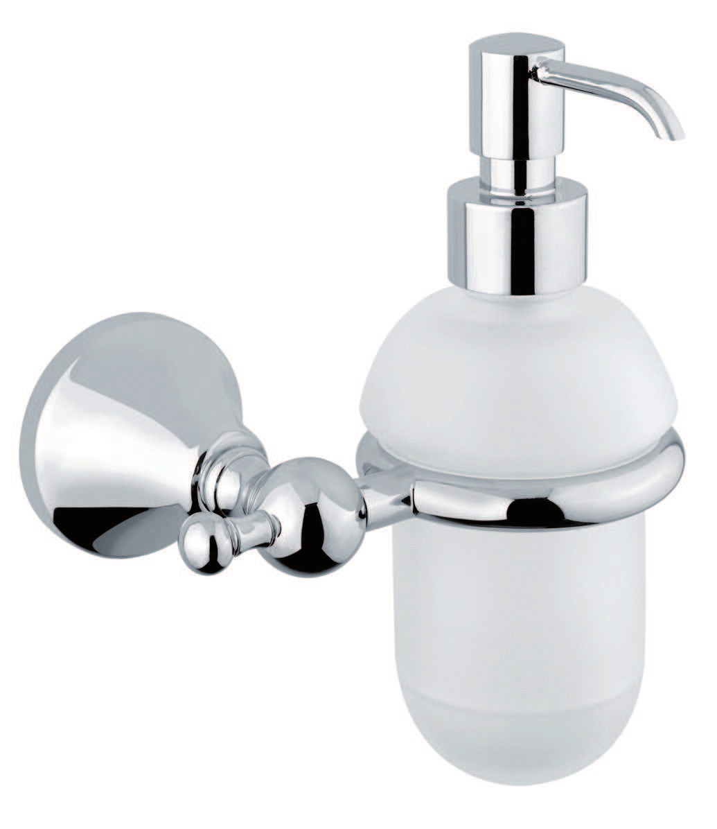 19 CR A210 Porta sapone liquido in vetro Liquid soap dispenser