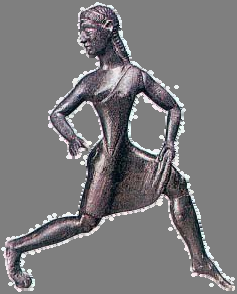 Χάλκινο αγαλμάτιο που παριστάνει Σπαρτιάτισσα αθλήτρια (Λονδίνο, Βρετανικό Μουσείο). Ερωτήσεις ραστηριότητες 1.