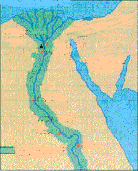ΜΕΣΟΓΕΙΟΣ ΘΑΛΑΣΣΑ ΚΑΤΩ ΑΙΓΥΠΤΟΣ ΠΥΡΑΜΙ ΕΣ Ηλιούπολη Μέμφιδα Ερμούπολη ΑΝΩ ΑΙΓΥΠΤΟΣ Άβυδος Καλλιεργήσιμη γη της Αιγύπτου Θήβα Χάρτης της αρχαίας Αιγύπτου Ο Φαραώ θεωρείται γιος του υπέρτατου