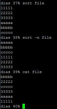 sort sort file Αλφαριθμητική ταξινόμηση του αρχείου