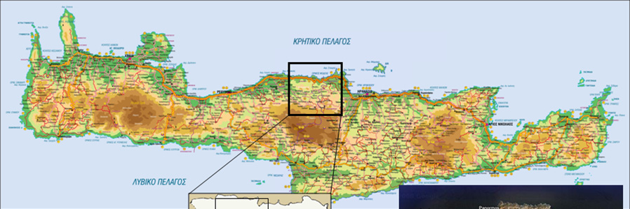 Εικ.1 Γεωγραφική θέση περιοχής έρευνας 1.2.2 ΟΙΚΟΝΟΜΙΑ ΤΗΣ ΠΕΡΙΟΧΗΣ Η οικονομία της περιοχής βασίζεται στην κτηνοτροφία, στη γεωργία, στον τουρισμό και σε μικρές βιομηχανίες.