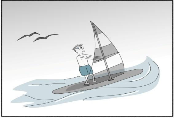 Διασπαστής (δεξιά εικόνα): Τι έκανε χθες ο άντρας για λίγη ώρα; Απάντηση (δεξιά