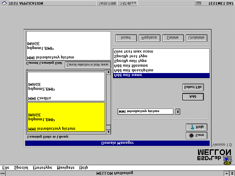 Σχήµα 5: Το εργαλείο του Domain Manager 2.