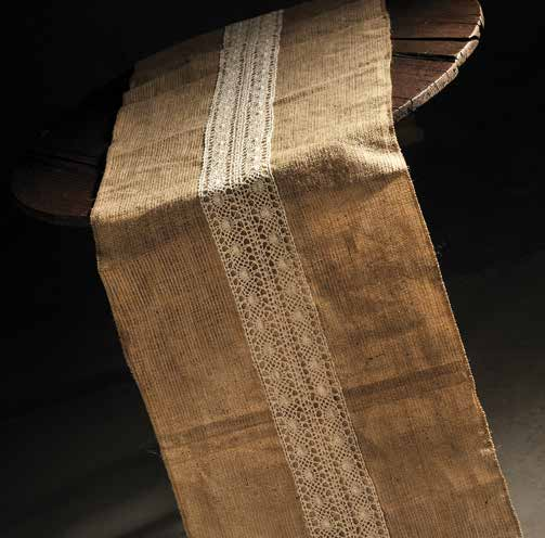 μέση. Ranner Jute with Lace in the middle 49-ΣΚ-10/7375/ΤΜΧ Συσκευασία / Packaging: 2.