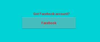 Εικ. 4.1 Το κουμπί για σύνδεση με λογαριασμό facebook 4.2 Περιγραφή Λειτουργιών Θα περιγράψουμε τώρα πως υλοποιήσαμε το σύστημα, μόνο από τη σκοπιά της εφαρμογής μας.