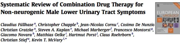 Gravas, EAU Guidelines 2015 Urology, 2010 Κριτήρια ένταξης: Baseline DUT DUT+TER (4wks) DUT+TER (12wks) IPSS BPH + OAB,