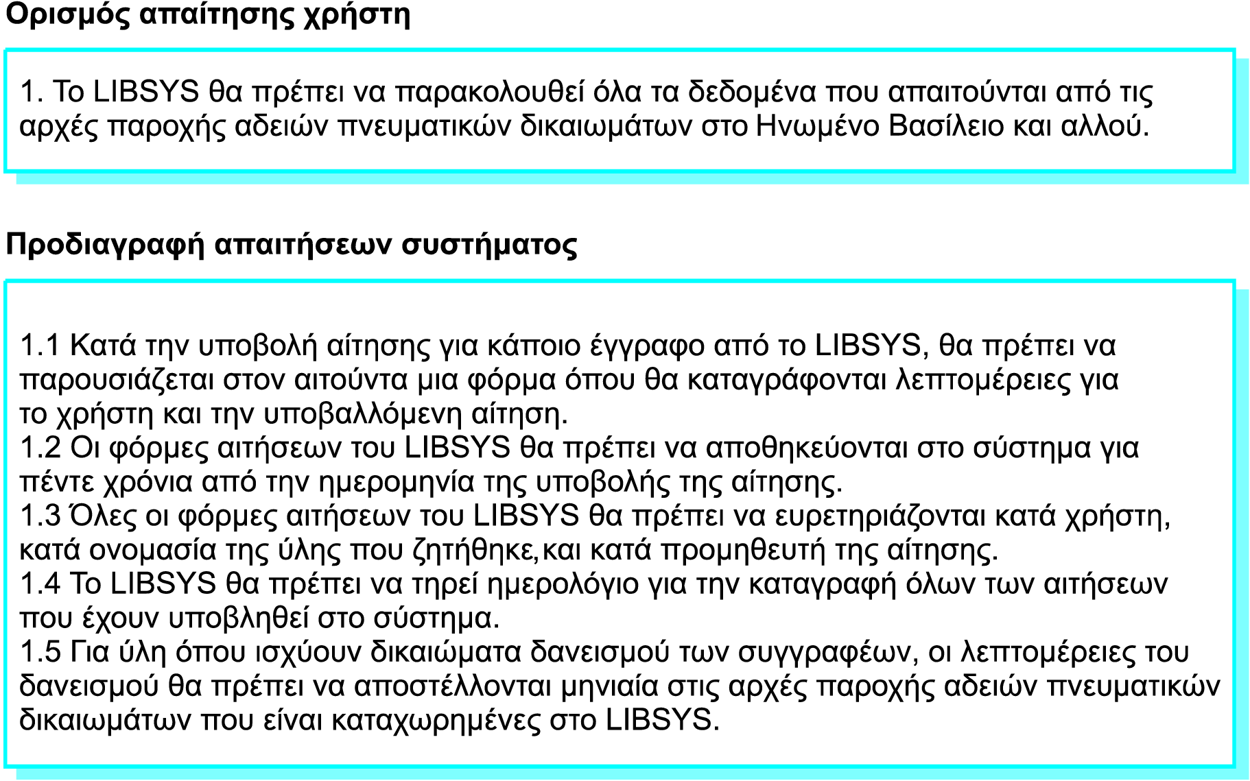 Ορισμοί και