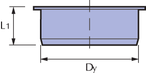 cevi DIMENZIJA KOD PVC B e t o n Dy/Dn