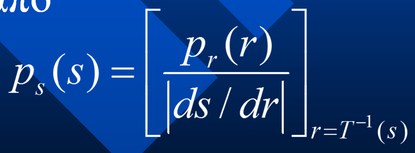 Εξίσωση ιστογράμματος (2/3) Αρχικά έχουμε: r=f(x,y) Θεωρούμε την r ως τυχαία μεταβλητή (κανονικοπο