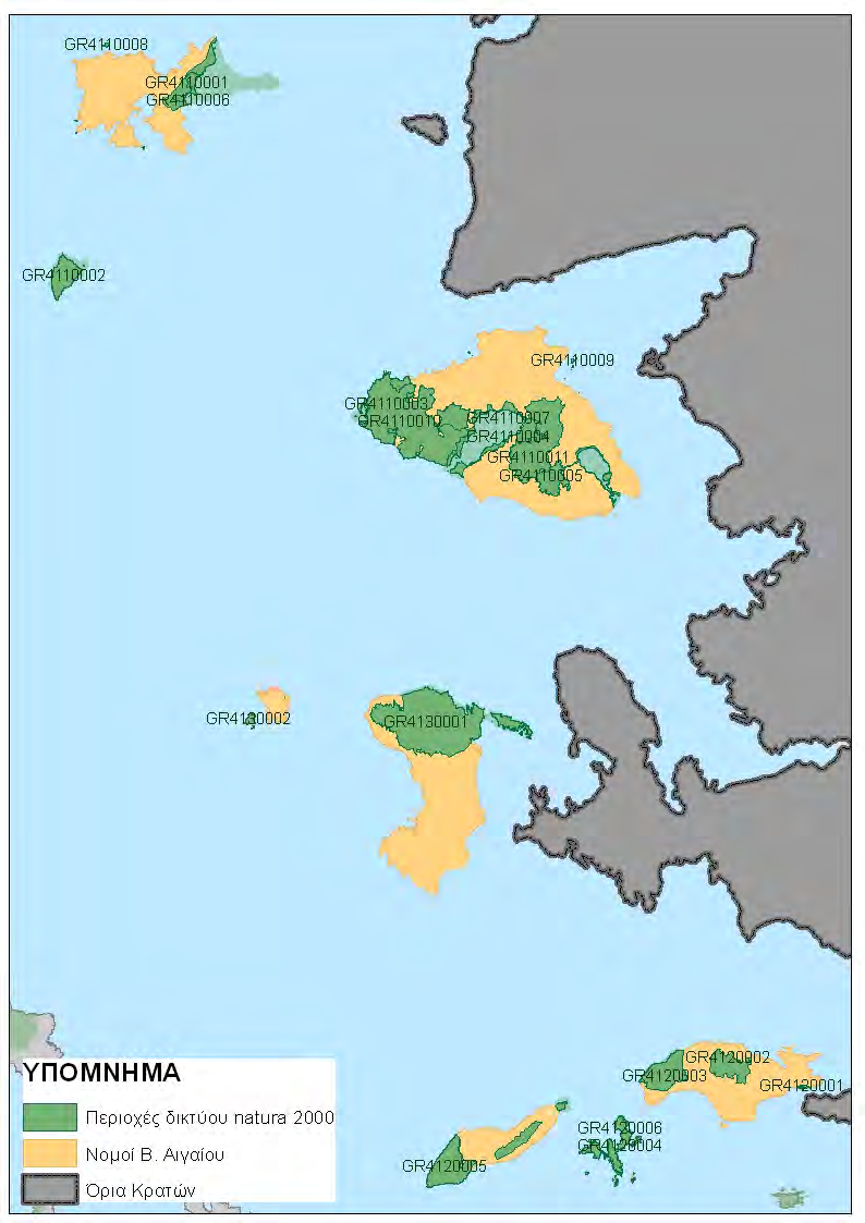 Πηγή: www.minenv.gr Χάρτης 3.
