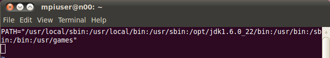 6.0_22/ /opt και ενημερώνουμε στο αρχείο.bashrc τη μεταβλητή PATH για τη θέση των εκτελέσιμων αρχείων της Java στο σύστημά μας, που είναι η /opt/jdk1.6.0_22/bin. vi.bashrc Προσοχή!