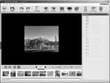 δείτε. Το OLYMPUS Master μεταβαίνει στο παράθυρο επεξεργασίας εικόνας και η φωτογραφία μεγεθύνεται. Κάντε κλικ στο «Back» (Πίσω) αναζήτησης.
