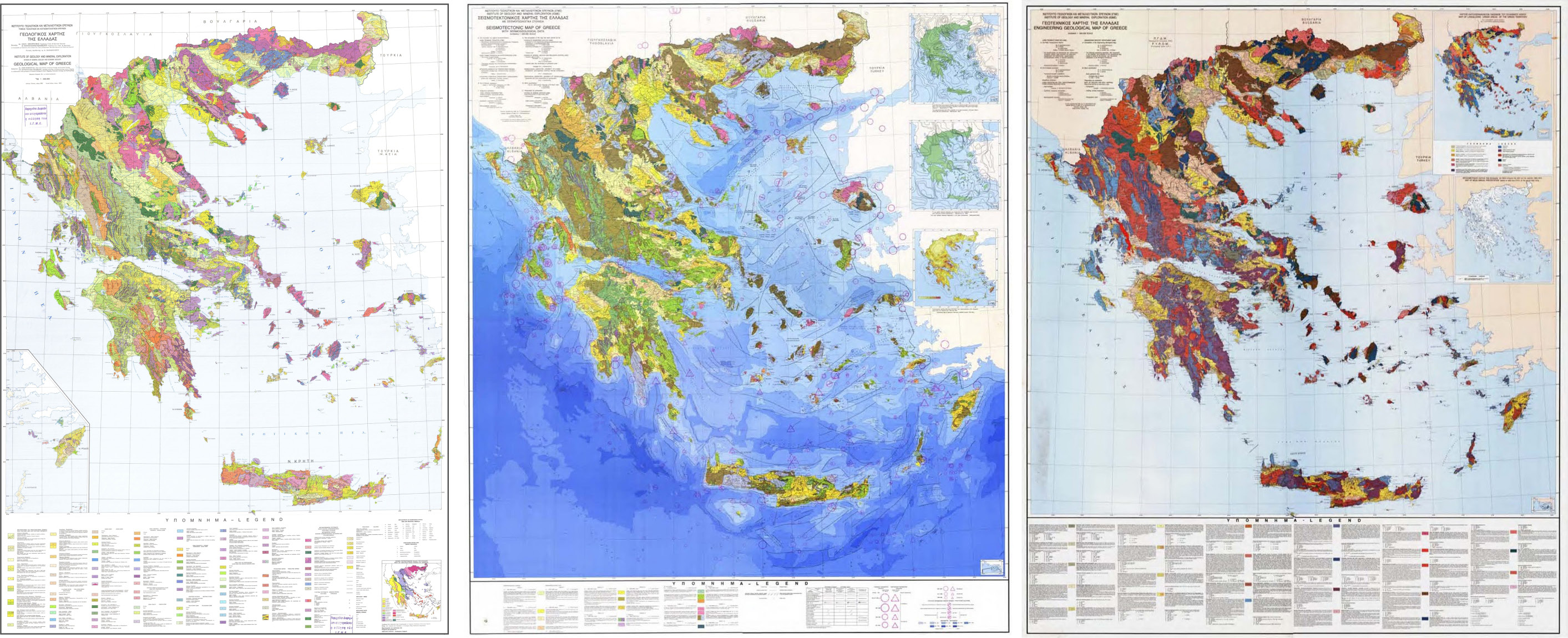 της γεωλογικής δομής του ελληνικού χώρου, δεν παύει η σειρά αυτή να καλύπτει επαρκώς τη βασική γεωλογική πληροφόρηση που χρειάζονται όλοι οι γεωλόγοι και όλες οι ειδικότητες και εξειδικεύσεις της