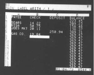 II 1979 VisiCalc -