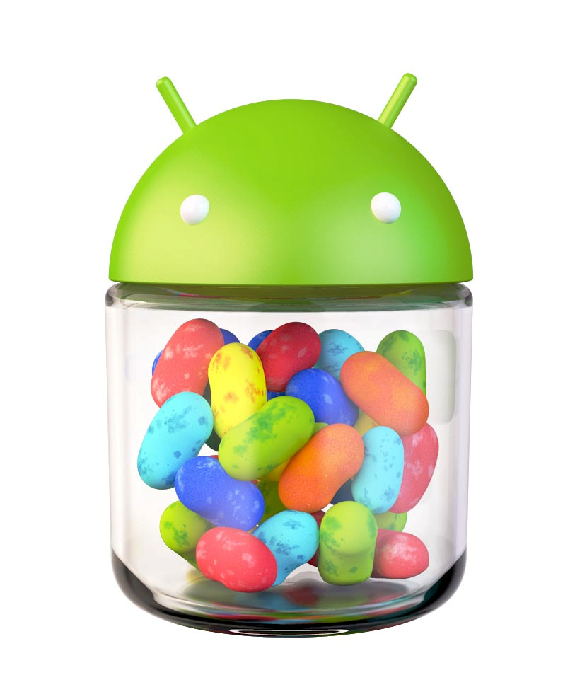 Εικόνα 1.8 - Το λογότυπο του Android 4.0 Ice Cream Sandwich Android 4.1.x 4.3.x Jelly Bean Τον Ιούλιο του 2012 κυκλοφόρησε η έκδοση 4.