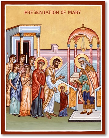 Page 16 November/December 2016 PRESENTATION OF THE BLESSED VIRGIN MARY - NOVEMBER 21 PRESENTATION OF THE BLESSED VIRGIN MARY On November 21st, our Church celebrates the Presentation of the Blessed