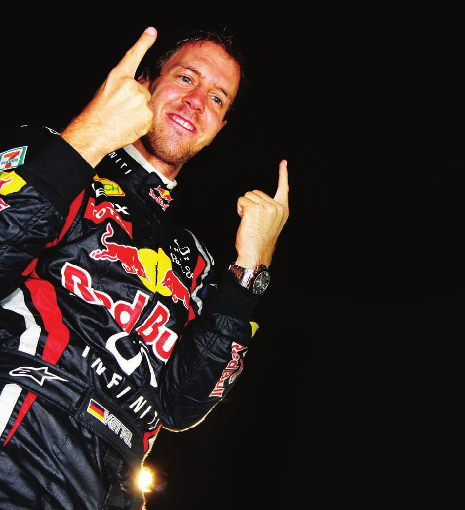 35 Πρώτο Θέμα Κυριακή 16 Οκτωβρίου 2011 SEBASTIAN VETTEL Δύο φορές Νο 1! Ο Σεμπάστιαν Φέτελ διατήρησε τον τίτλο του πρωταθλητή και αισθάνεται μπερδεμένος από ευτυχία!