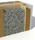 omet 5 mm Stiropor 160 mm Cementno iverna pl. 16 mm Kamena volna 140 mm Les 80/140 mm Parna zaporaa 0,25 mm Kamena volna 60 mm + lesena podkonstr 60 mm Mavčno kartonska pl.