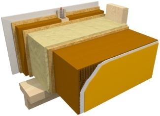 zaščita Izolacija in podkonstrukcija Nosilna konstrukcija Omet/les/kamen/kovina/ opeka/cementno vl. pl.