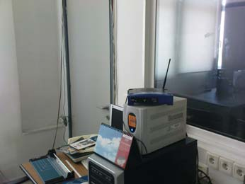 Σημεία Εγκατάστασης Access Points. Εργαστήριο Τηλεϊατρικής Access Point 1130 Administrator Room Access Point Linksys- WRT54G Πίνακας 14 Εργ.Τηλεϊατρικής και Admin.Room Σημεία Εγκατάστασης APs.