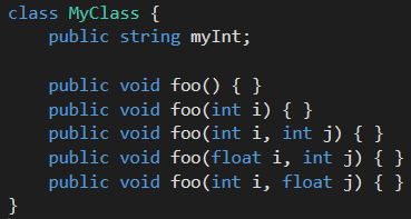 Function overloading Παραδείγμα: Σημειώνεται πως