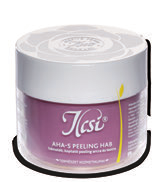 AHA SPUMĂ PEELING, 125 ml Tip de ten: toate tipurile de ten, tratamente faciale şi corporale Efecte: cheratolitic, calmant, de întinerire Ingrediente active: nalbă, ulei de lămâie Pentru tratamente