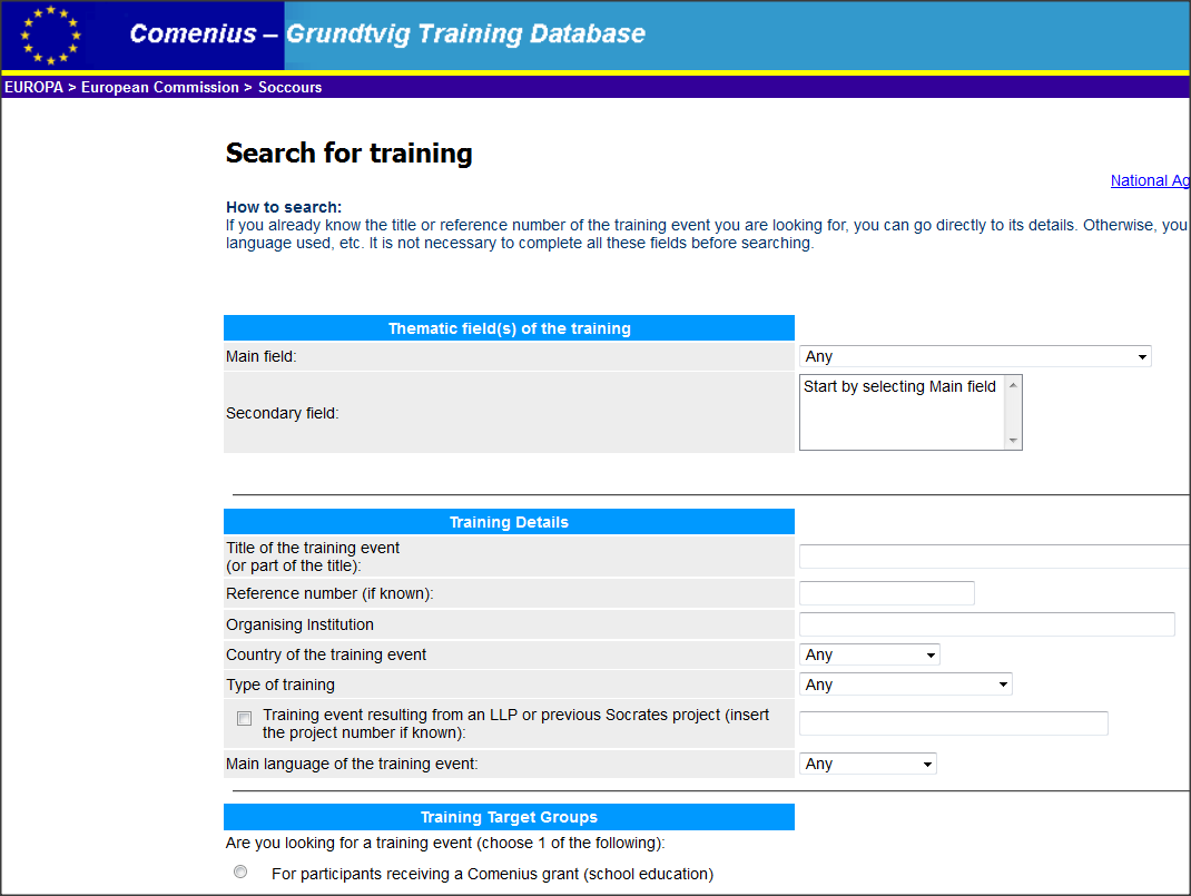 eu/education/t rainingdatabase/search.