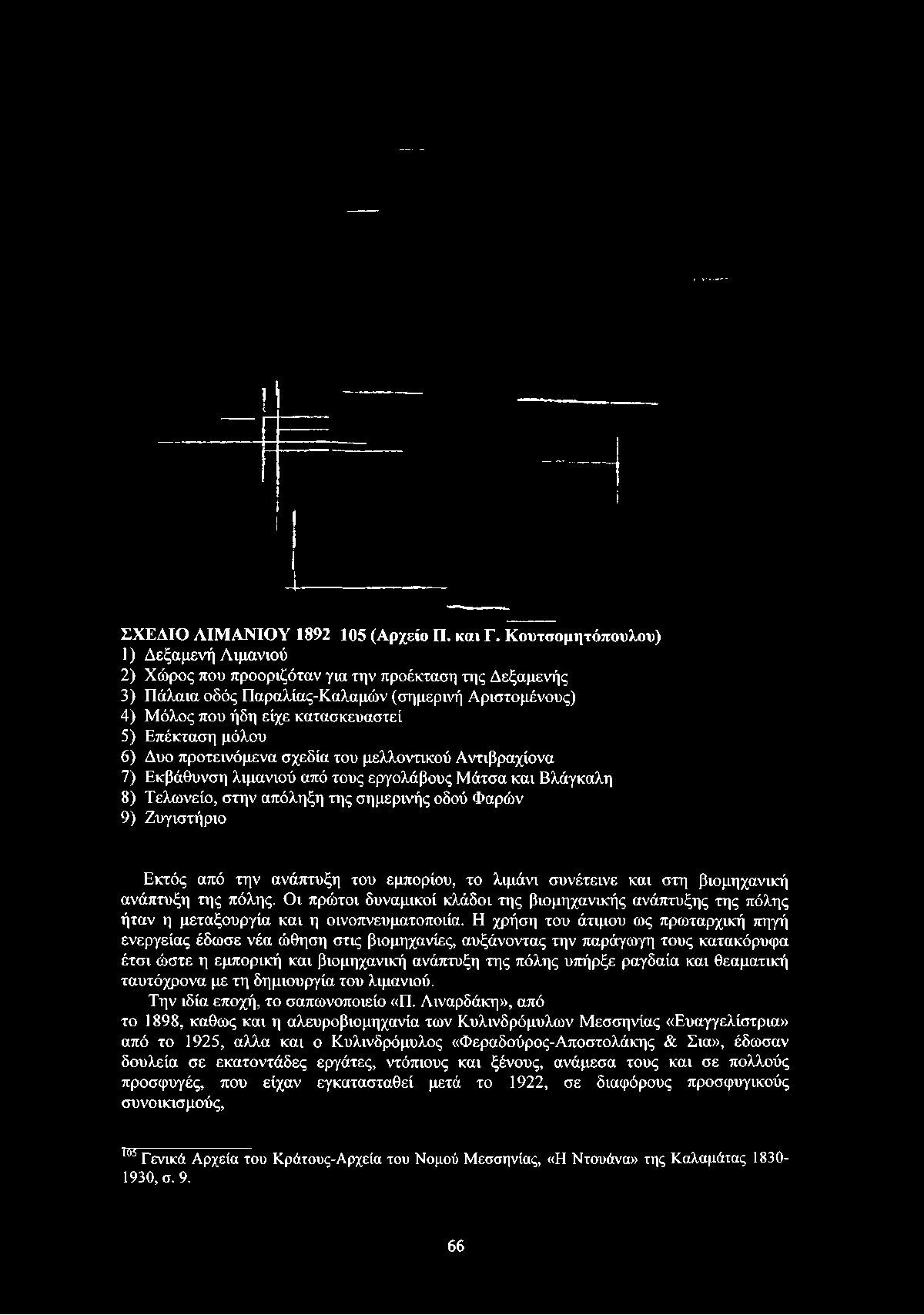ΣΧΕΔΙΟ ΛΙΜΑΝΙΟΥ 1892 105 (Αρχείο Π. και Γ.