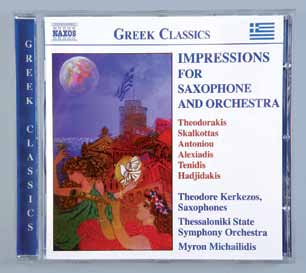 lu 02/2007 Οι απεριόριστες δυνατότητες του σαξοφώνου αξιοποιούνται στο έπακρο, σε αυτή την ευρείας γκάμας συλλογή έργων Ελλήνων συνθετών