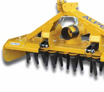 BF 250 300 Starre Kreiseleggen für Traktoren bis max 140PS Gradas rotativas fijas para tractores de hasta 140HP Σβωλοτρίφτες σταθεροί για τρακτέρ έως 140HP DE EIGENSCHAFTEN Verstopfungsfreie runde