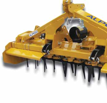 RK 300 350 400 Starre Kreiseleggen für Traktoren bis max 200PS Gradas rotativas fijas para tractores de hasta 200HP Σβωλοτρίφτες σταθεροί για τρακτέρ έως 200HP DE EIGENSCHAFTEN Verstopfungsfreie