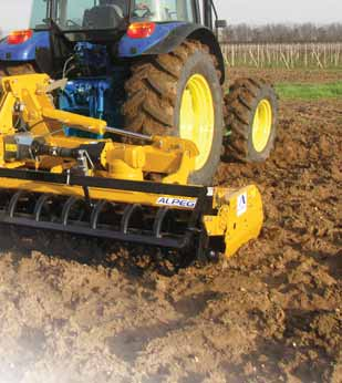 DJ SUPER 460 500 Klappbare Kreiseleggen für Traktoren bis max 220PS Gradas