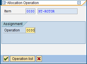 Στη στήλη IC (Item Category) επιλέξτε, από λίστα επιλογών, το [L] Stock item. Επιλέξτε για Plnt το [1000] Werk Hamburg και Sloc το [0001] Materiallager.