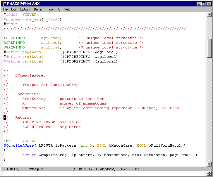 Emacs 1976 + GNU