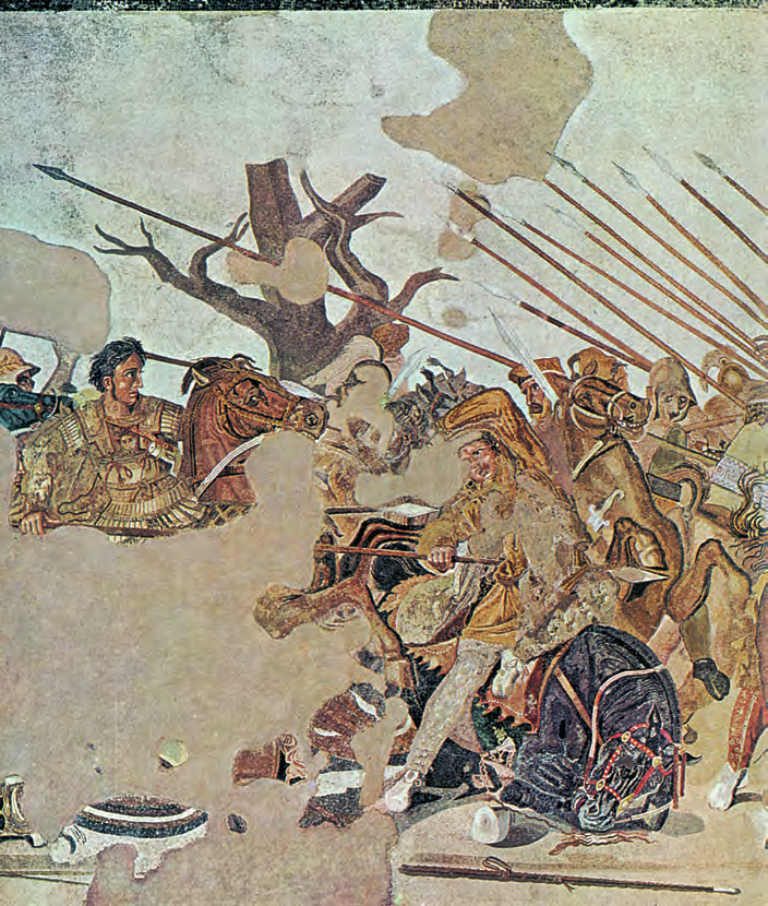 100 ΣΤΑ ΑΡΧΑΙΑ ΧΡΟΝΙΑ παράθεμα 3 Η γενναιοδωρία του Μ. Αλεξάνδρου Πριν πραγματοποιήσει την εκστρατεία ο Αλέξανδρος, εξέτασε την κατάσταση των συντρόφων του.
