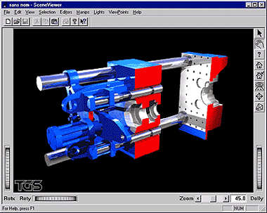 Σχήμα 2.24. Το λογισμικό Open Inventor (εικόνα TGS). OpenSceneGraph. Το OpenSceneGraph [109] (σχήμα 2.