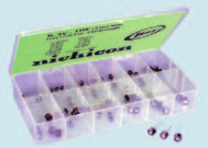 Ultra Mini Electrolytic Capacitor Kits Ultra mini radial electrolytic capacitors Packed in a durable storage case #02-063 contains: 6.