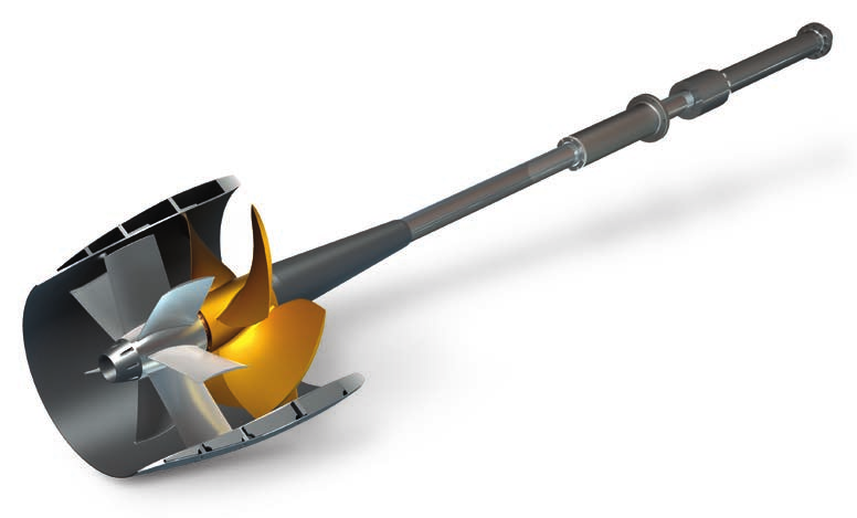 General Scope of Supply. The Voith Linear Jet is supplied as standard with a stainless steel nozzle, rotor and propeller shaft.