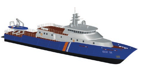 A study conducted for a 4 x 2 880 kw, 30-knot ferry comparing traditional waterjets with the Voith Linear Jet showed a total 804 kw lower power requirement for the Voith Linear Jets.