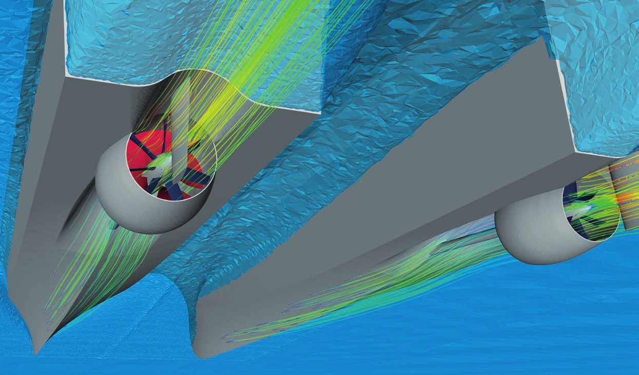 5 6 2 1 4 3 Features Advantages Benefits 1 Optimized high-speed nozzle Delay of cavitation inception Acoustic shielding 2 Stator in nozzle Deletion of rotor twist Straight rudder inflow 3 Standard