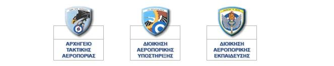 Οι Κλάδοι του ΓΕΑ έχουν ως εξής : Ο Α Κλάδος (Επιχειρήσεις) αποτελείται από τις Διευθύνσεις: Α1 (Επιχειρησιακή Σχεδίαση - Επιχειρήσεις), Α3 (Ασκήσεις Επιχειρησιακή Εκπαίδευση), Α4 (Αεράμυνα), Α7