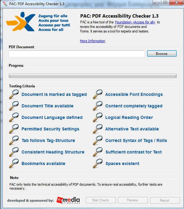 Εικόνα 9: PDF Accessibility Checker. 3.