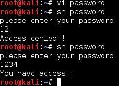 ΕΝΤΟΛΗ ΕΠΙΛΟΓΗΣ (7/7) Παράδειγμα (πρόσβασης) valid_password=1234 echo Please enter your password read